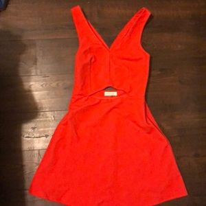 Sugar lips red/orange dress